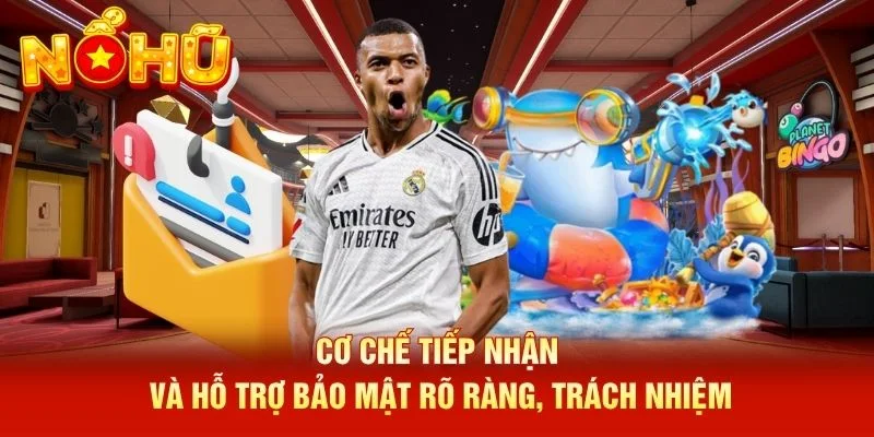 Cơ chế tiếp nhận và hỗ trợ bảo mật rõ ràng, trách nhiệm Cơ chế tiếp nhận và hỗ trợ bảo mật rõ ràng, trách nhiệm