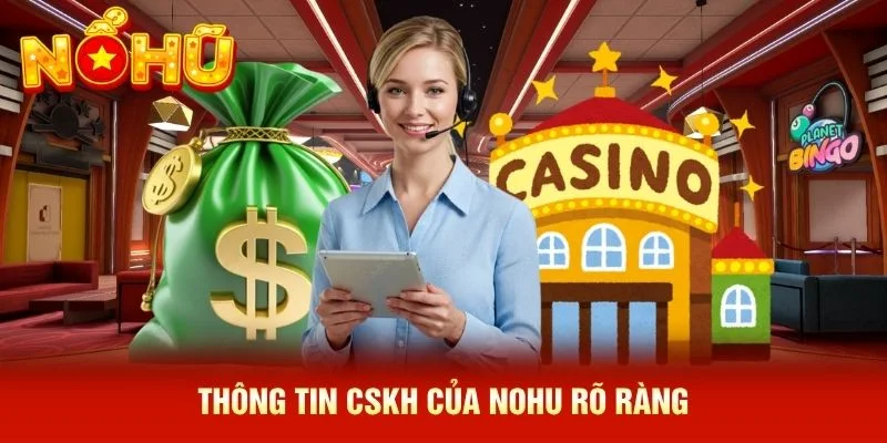 Thông tin CSKH của NOHU rõ ràng Thông tin CSKH của NOHU rõ ràng